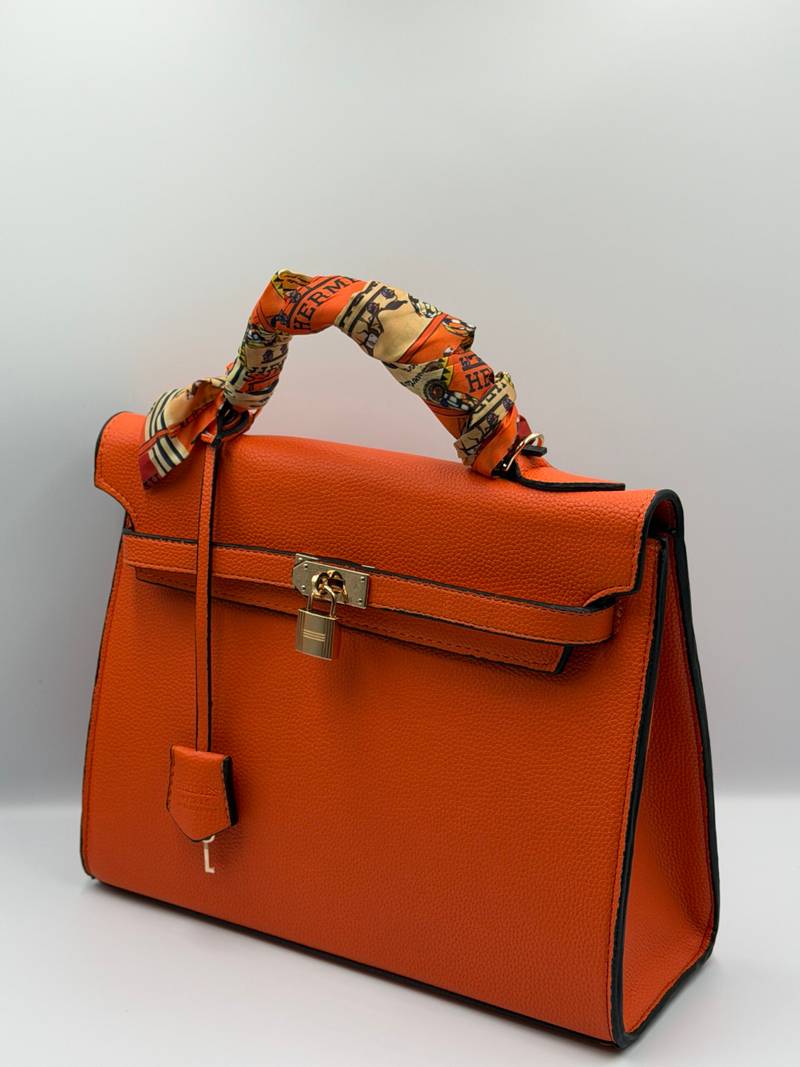 Hermès Kelly 30cm Orange – Image 1