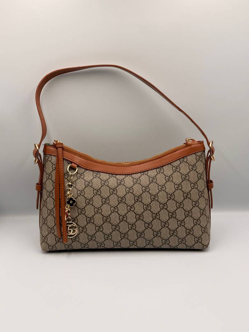 Gucci gg emblem marron – Image 1