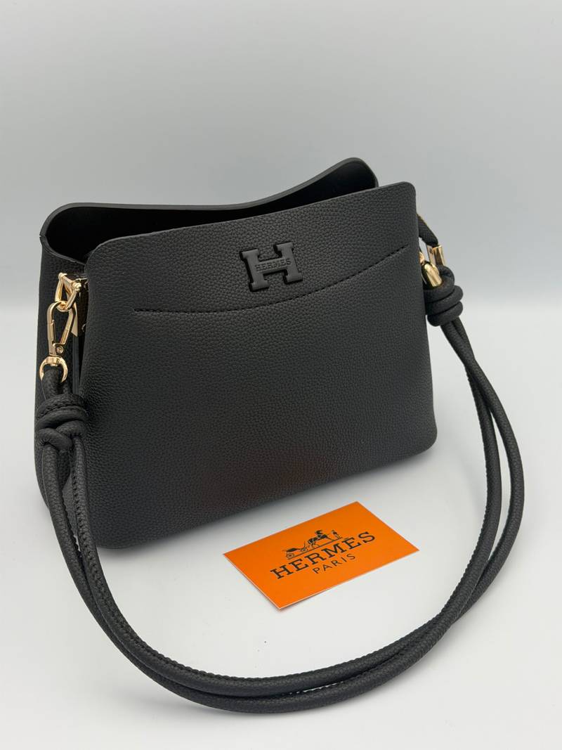 HERMES BONDOLIER  20CM Noir – Image 1