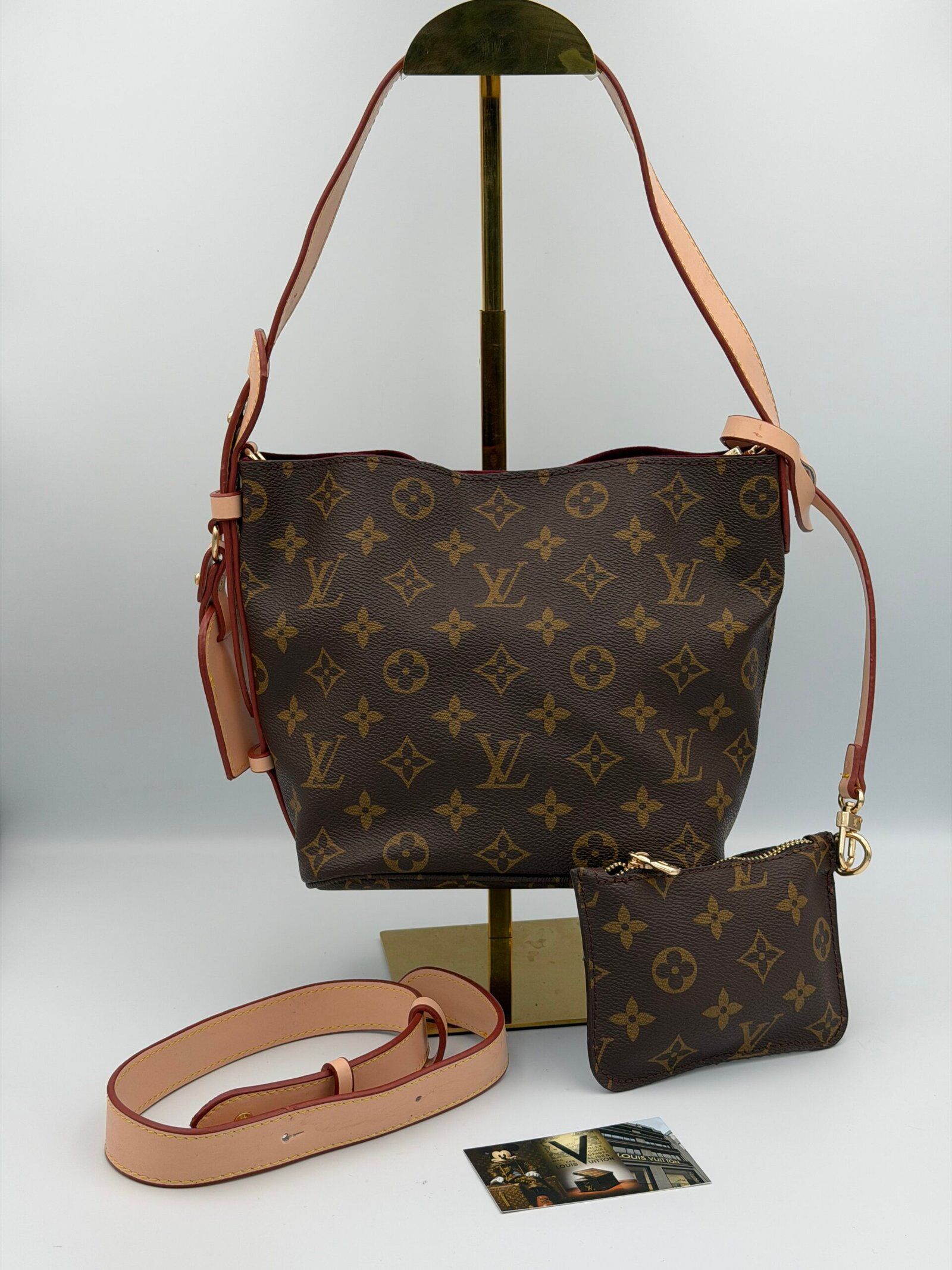 IMG_4819 LV ALL IN BB 25CM Marron crevette – Image 1