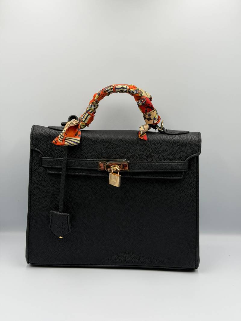 Hermès Kelly 30cm Noir – Image 1
